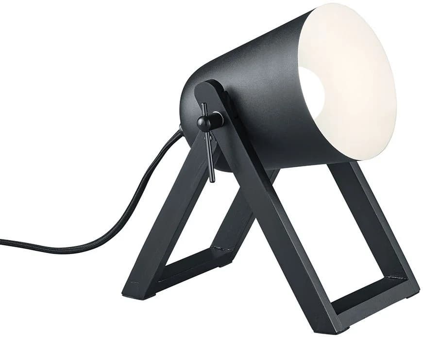 REALITY LEUCHTEN Schreibtischlampe Marc Schwarz Matt Verstellbar - Bild 2