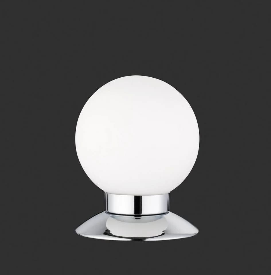 REALITY LEUCHTEN LED Tischleuchte Princess Chrom Weiß Touch Dimmer - Bild 2