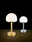 TRIO LEUCHTEN LED Tischleuchte Berlin Dimmbar Modern Grau Bild 1