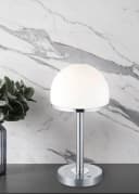 TRIO LEUCHTEN LED Tischleuchte Berlin Dimmbar Modern Grau Bild 2