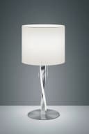 TRIO Tischleuchte Nandor LED mit Stoffschirm und E27 Fassung Bild 1