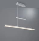 REALITY LEUCHTEN LED Pendelleuchte Smash Nickel Matt Touch-Dimmer Bild 1
