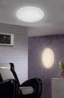 REALITY LEUCHTEN LED Deckenleuchte Achat Weiß IP44 Starlight Effekt Bild 1
