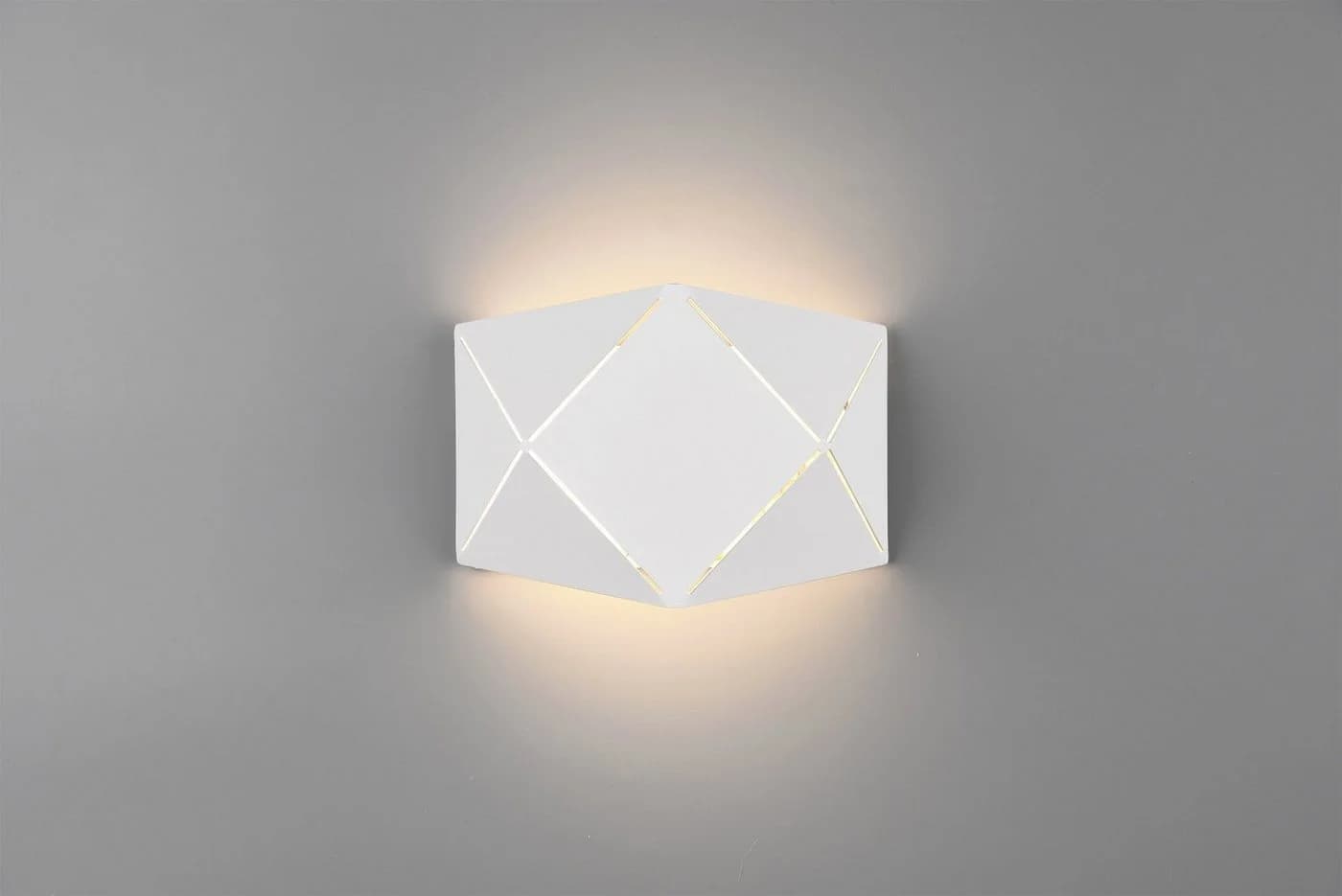 TRIO Leuchten LED Wandleuchte Zandor Weiß Matt