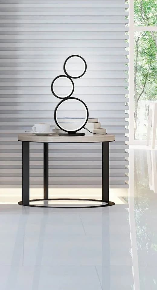 TRIO LEUCHTEN LED Tischleuchte Rondo Schwarz Dimmbar - Bild 5