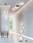 TRIO LEUCHTEN LED Deckenleuchte Rondo Schwarz Dimmbar Bild 5