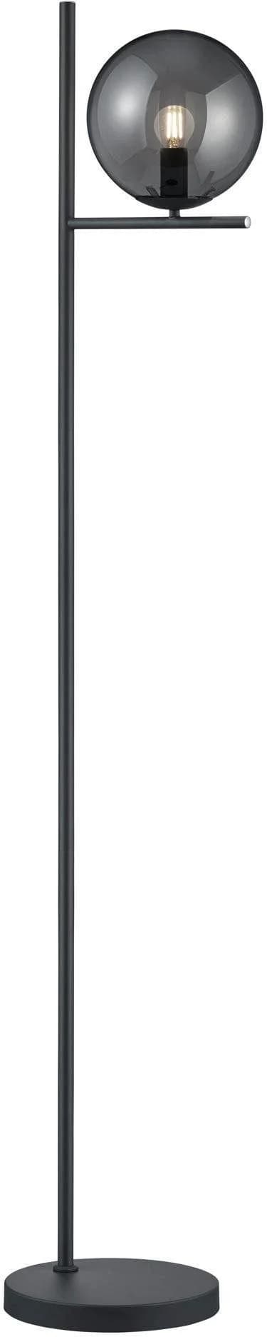 TRIO Stehlampe Pure Schwarz Anthrazit Rauchgrau 20cm 150cm