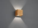 TRIO Leuchten LED Wandleuchte BRAD Dimmbar Naturholz Warmweiß Bild 3