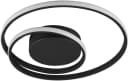 REALITY LEUCHTEN LED Deckenleuchte Zibal Schwarz Dimmbar Switch Dimmer Bild 3