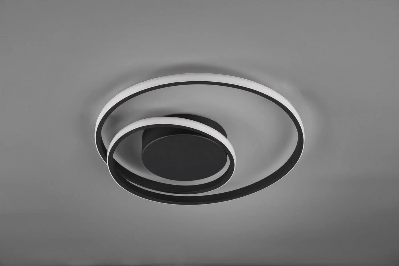 REALITY LEUCHTEN LED Deckenleuchte Zibal Schwarz Dimmbar Switch Dimmer - Bild 5
