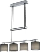 lightling Pendelleuchte Marita Grau Höhenverstellbar Bild 2