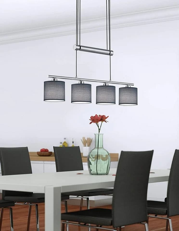 lightling Pendelleuchte Marita Grau Höhenverstellbar - Bild 3