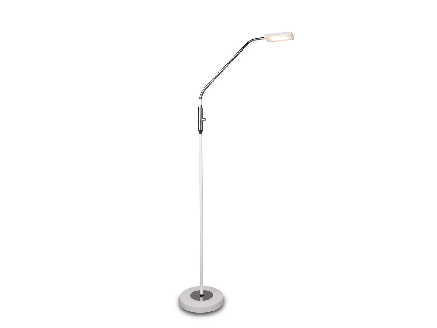 Reality Leuchten LED Stehlampe Dimmbar Weiß & Chrom - Bild 2