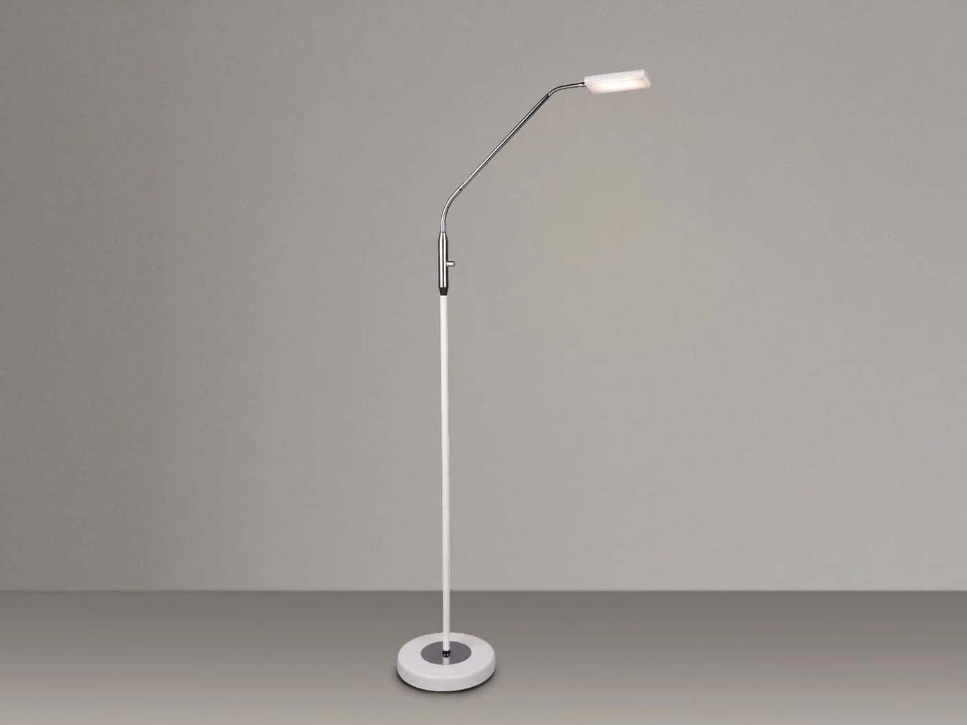 Reality Leuchten LED Stehlampe Dimmbar Weiß & Chrom - Bild 3