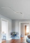 TRIO Leuchten LED Deckenleuchte Indira Dimmbar Nickel Matt Bild 1