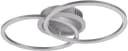 REALITY LEUCHTEN LED Deckenleuchte Venida Grau Dimmbar Bild 2