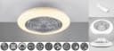 Reality Leuchten LED Deckenleuchte Stralsund mit Ventilator und Fernbedienung Bild 2