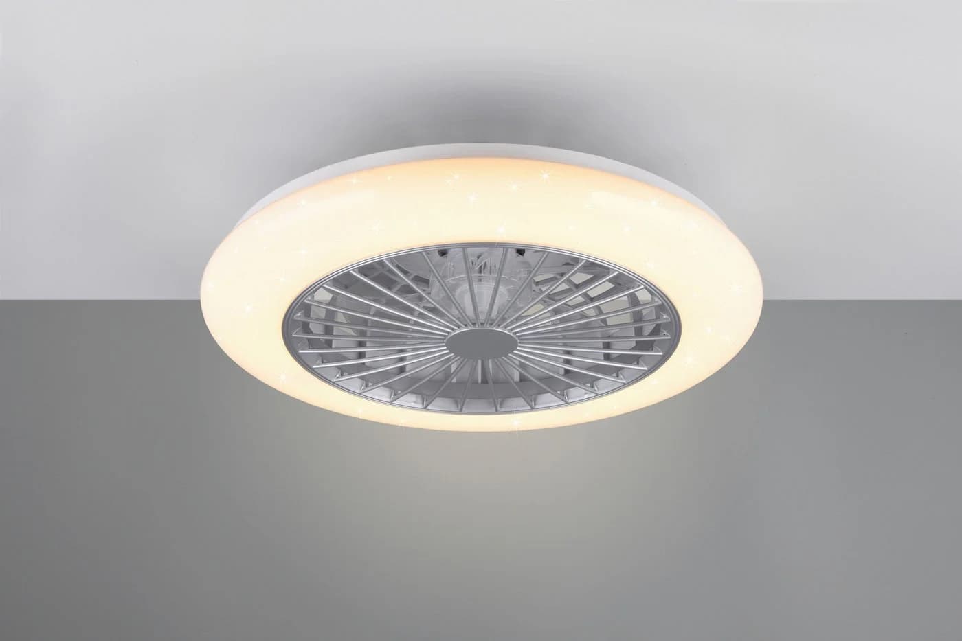 Reality Leuchten LED Deckenleuchte Stralsund mit Ventilator und Fernbedienung - Bild 3