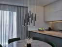 TRIO Leuchten LED Pendelleuchte Dimmfunktion Schwarz Cluster-Design Bild 5