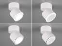 TRIO Leuchten LED Deckenstrahler TAURUS Weiß Metall Schwenkbar Bild 5