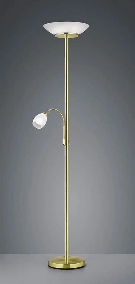 lightling Deckenfluter Klaus 180 cm Messing
