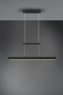 REALITY LEUCHTEN LED Pendelleuchte PAROS Schwarz Dimmbar Höhenverstellbar Bild 4