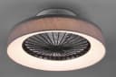 Reality Leuchten LED Deckenleuchte Farsund Ventilator Grau Bild 2