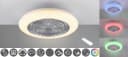Reality Leuchten LED Deckenleuchte Stralsund mit Ventilator RGBW Bild 2