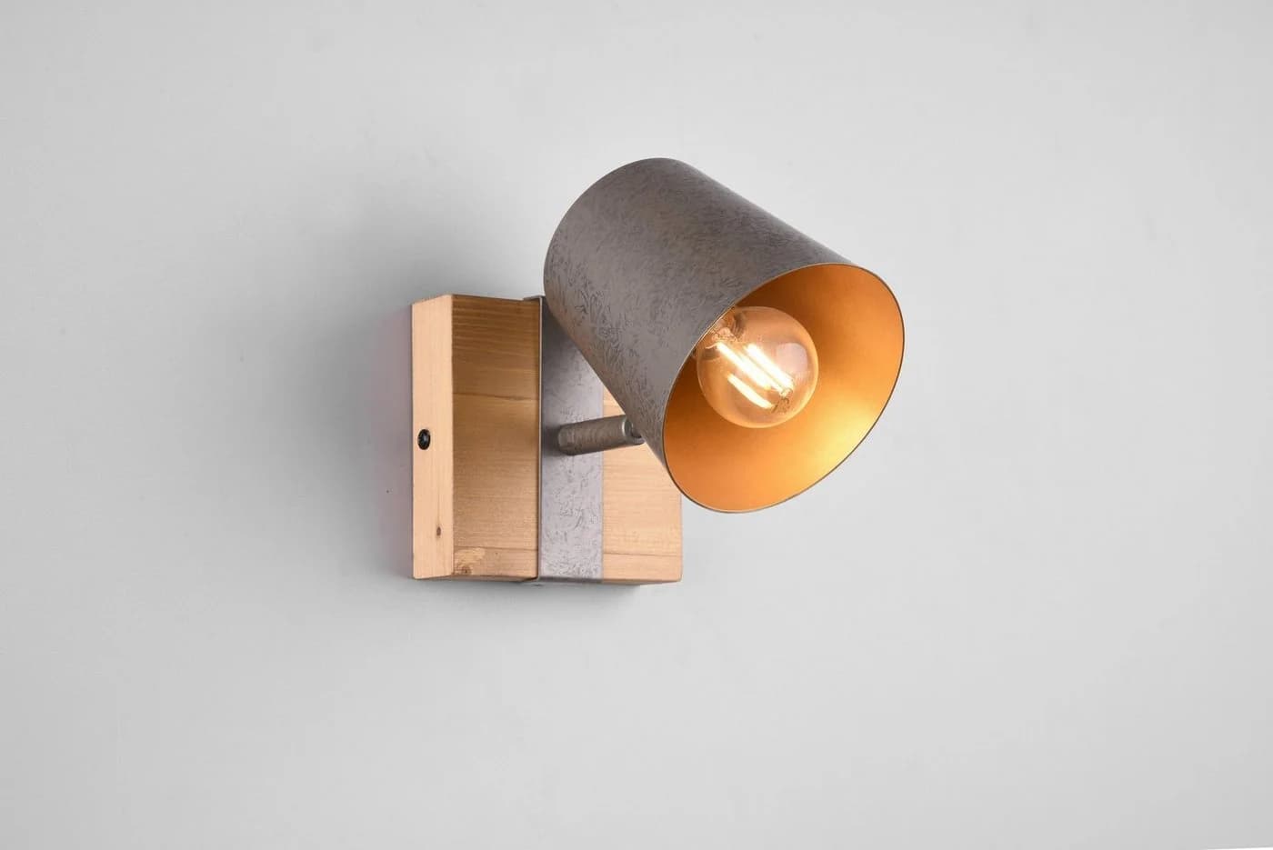 TRIO Leuchten Deckenstrahler Bell, wechselbares Leuchtmittel, Warmweiß, Spot 1-flammig - Bild 2