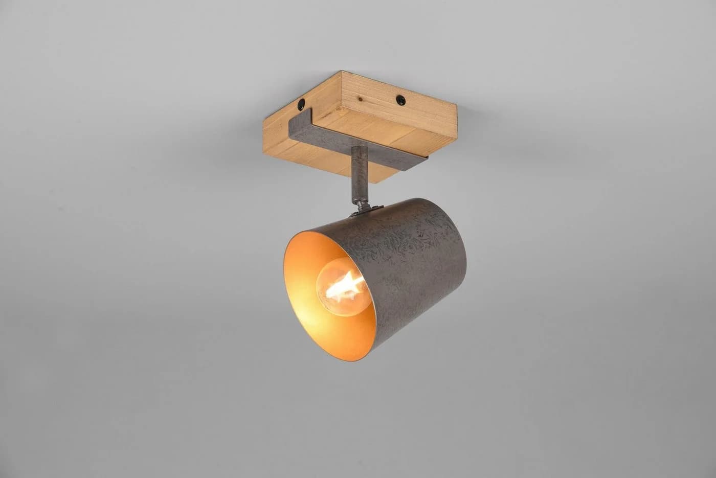 TRIO Leuchten Deckenstrahler Bell, wechselbares Leuchtmittel, Warmweiß, Spot 1-flammig - Bild 3