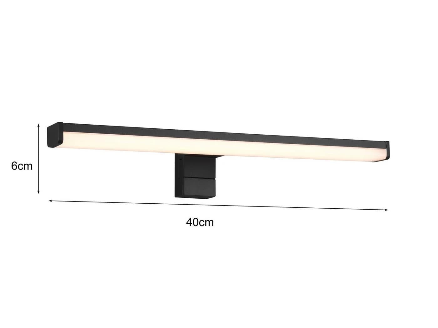 TRIO Leuchten LED Spiegelleuchte Warmweiß 40cm - Bild 4