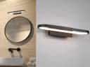 TRIO Leuchten LED Wandleuchte Oval Schwarz Matt mit Schalter Bild 1