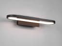 TRIO Leuchten LED Wandleuchte Oval Schwarz Matt mit Schalter Bild 3