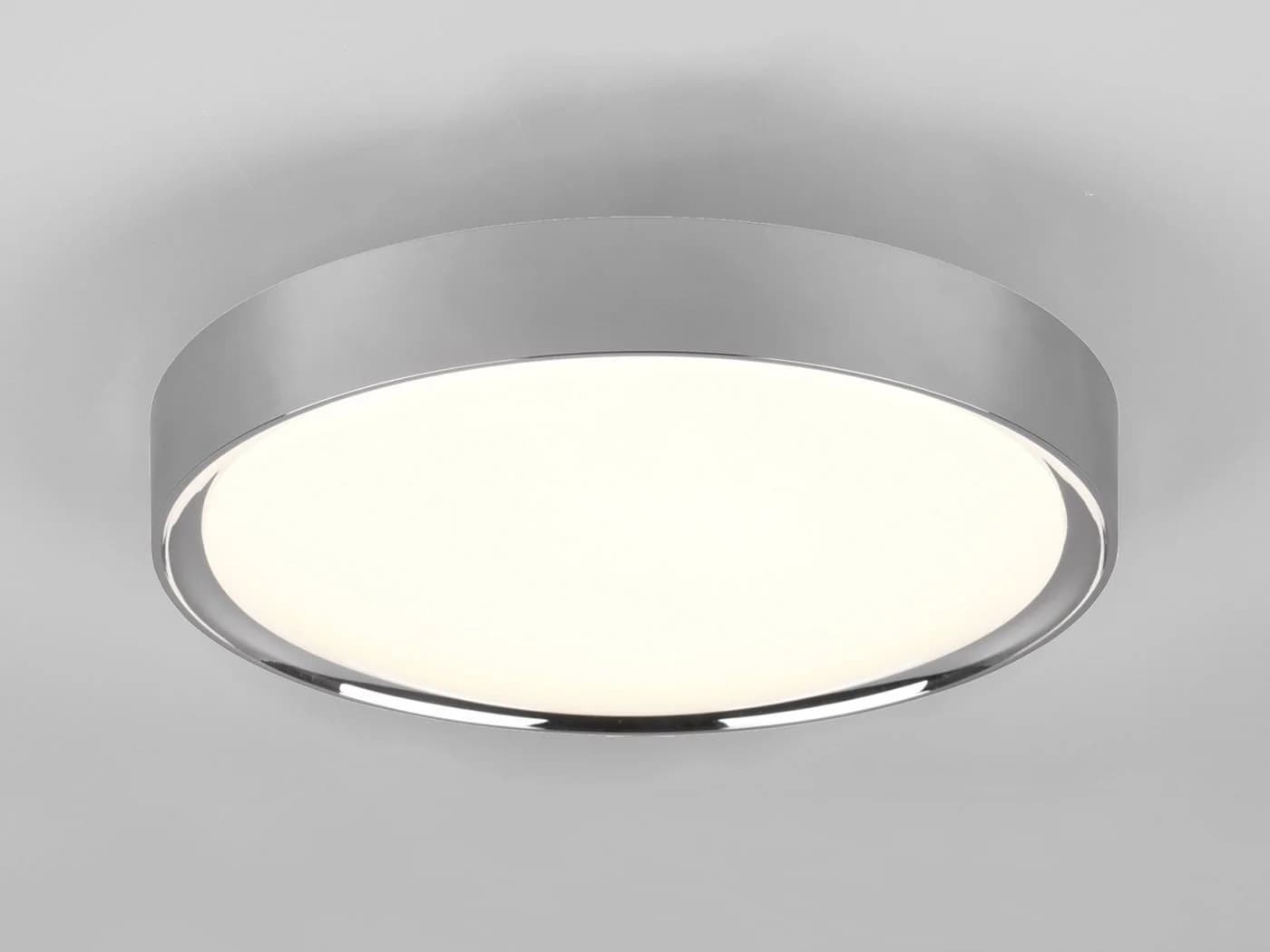 TRIO Leuchten CLARIMO LED Deckenleuchte Silber Chrom Weiß IP44 - Bild 3