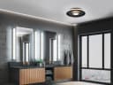 TRIO Leuchten LED Deckenleuchte ASCARI Schwarz matt Weiß Dimmbar IP44 Bild 4