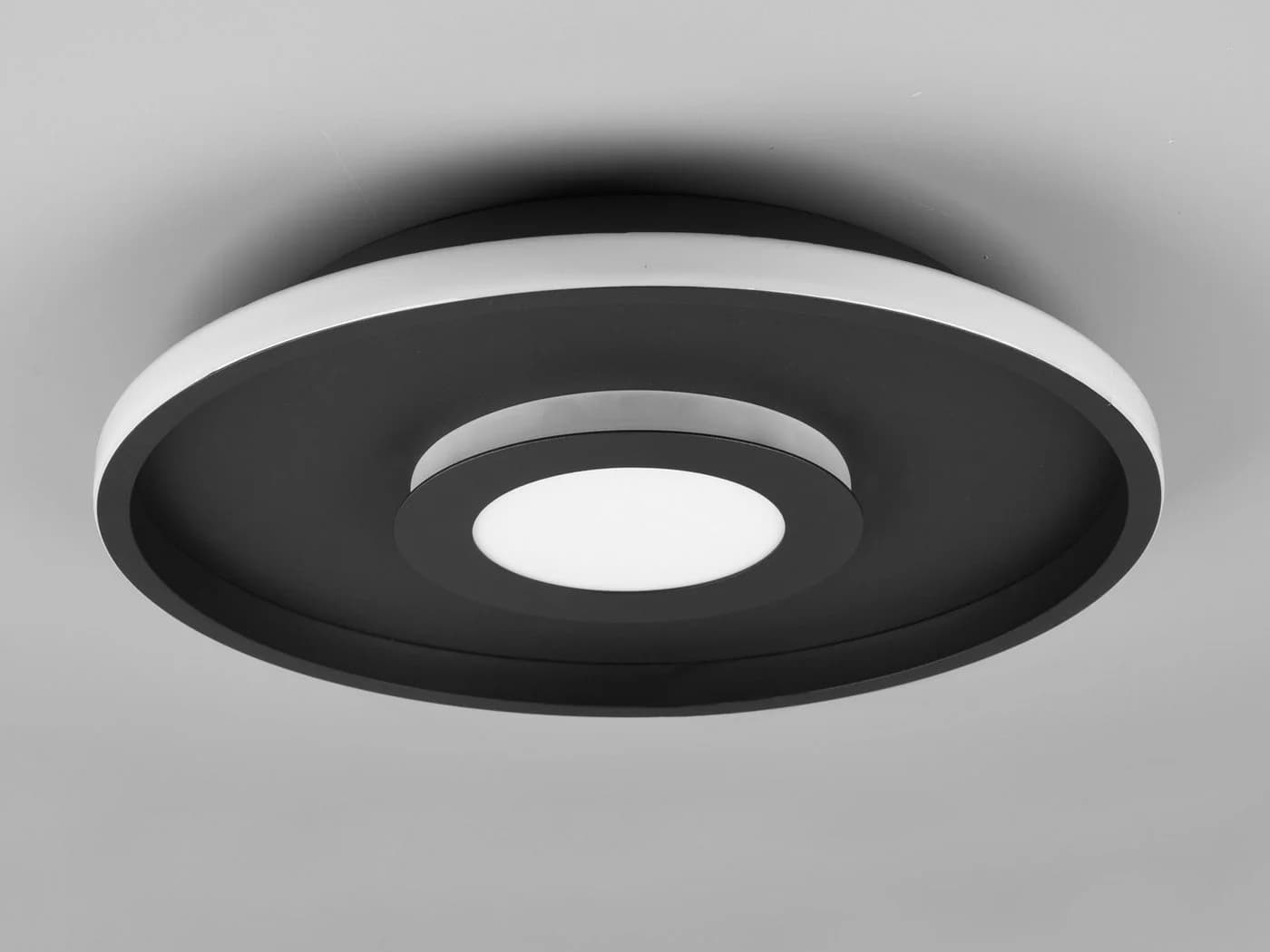 TRIO Leuchten LED Deckenleuchte ASCARI Schwarz matt Weiß Dimmbar IP44 - Bild 5