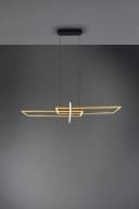 TRIO LED Pendelleuchte ALICA Messing Modern Bild 1