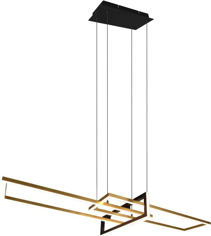 TRIO LED Pendelleuchte ALICA Messing Modern - Bild 3