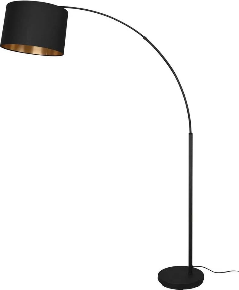 REALITY LEUCHTEN Stehlampe Bolivia Schwarz Gold Fußschalter - Bild 2
