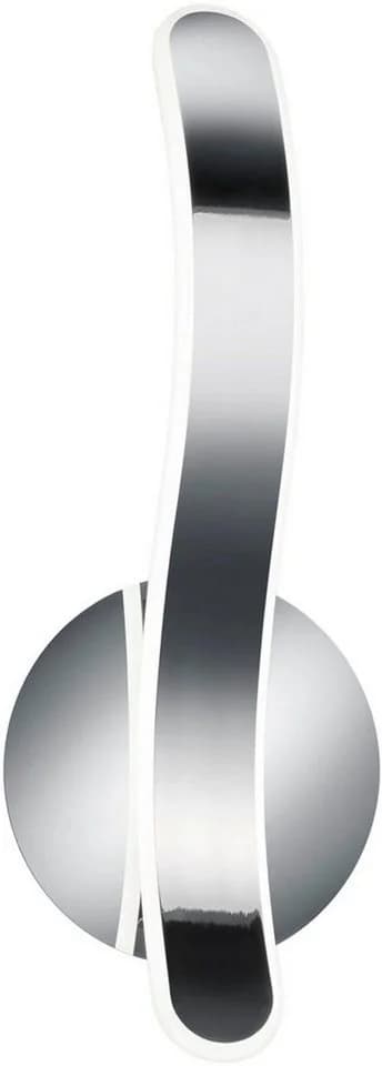 Reality Leuchten LED Wandleuchte Parma Chrom Dimmbar 4000K