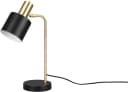REALITY LEUCHTEN Tischleuchte Adam, einflammig, schwarz/gold Bild 2