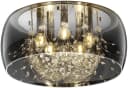TRIO LEUCHTEN Crystel Deckenleuchte Grau Chrom 5x E14 Bild 2