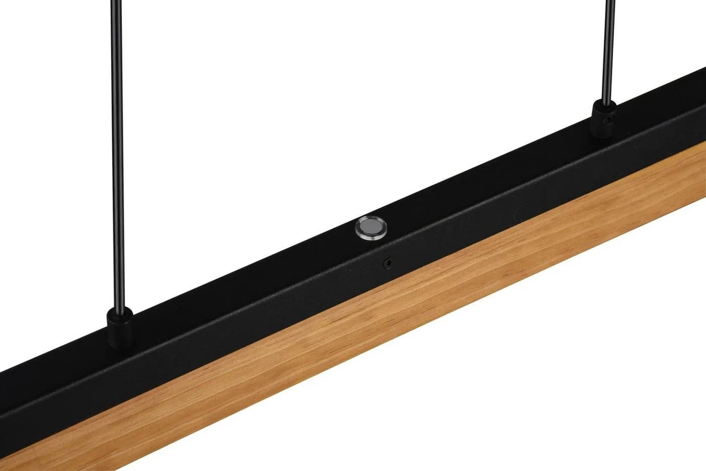TRIO Leuchten LED Pendelleuchte Kerala, Dimmfunktion, Warmweiß, Holz + Metall - Bild 3