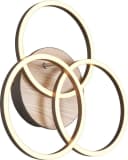 REALITY LEUCHTEN LED Deckenleuchte Circle Braun Schwarz Schwenkbar Bild 1