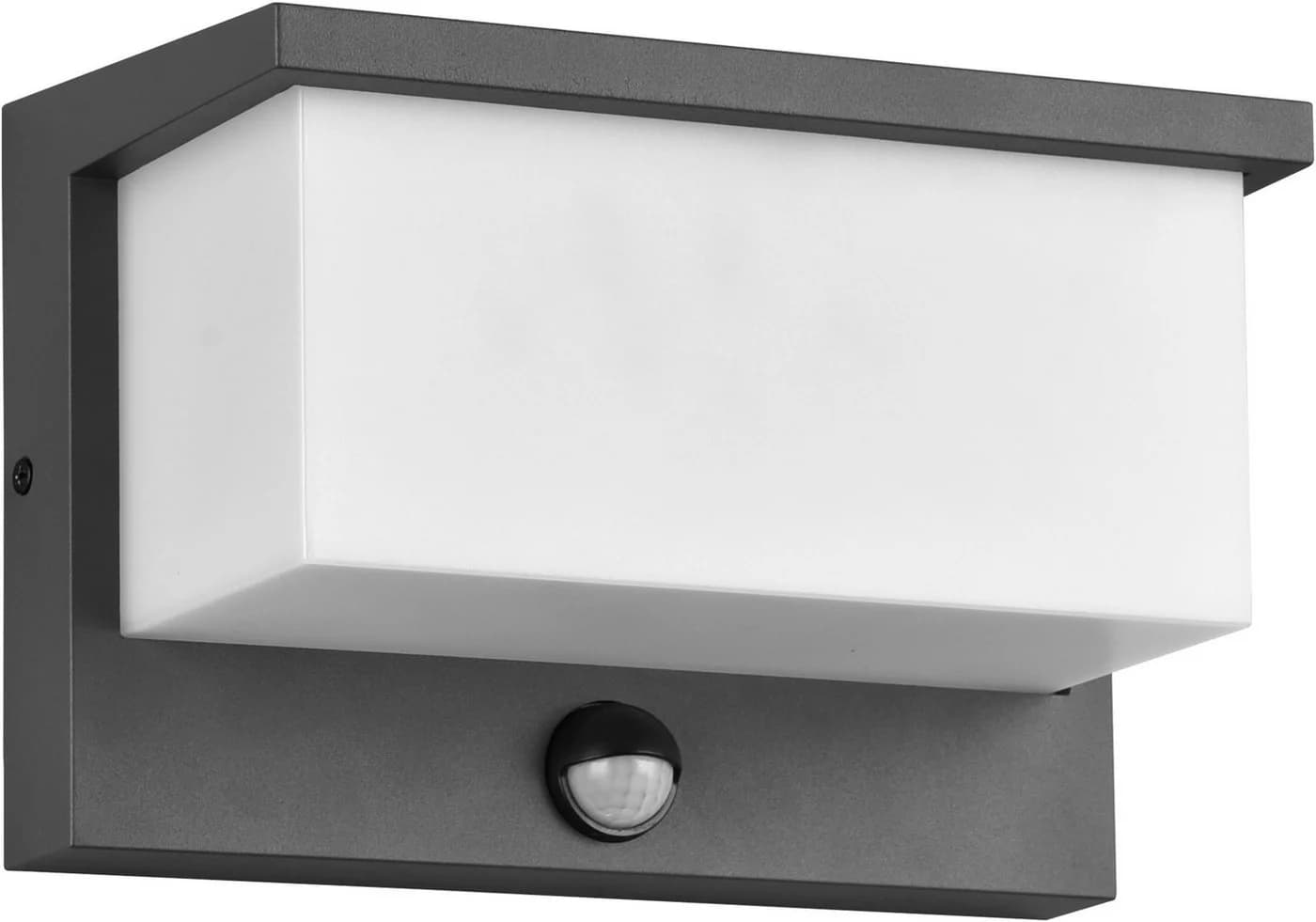 TRIO LEUCHTEN NESTOS LED Außen-Wandleuchte mit Bewegungsmelder IP54 Anthrazit