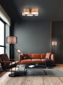 OTTO HOME Stehlampe Lutta Schwarz Matt mit Lesearm Bild 1