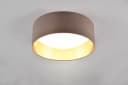 Reality Leuchten LED Deckenleuchte LOCARNO Taupe Modern Bild 4