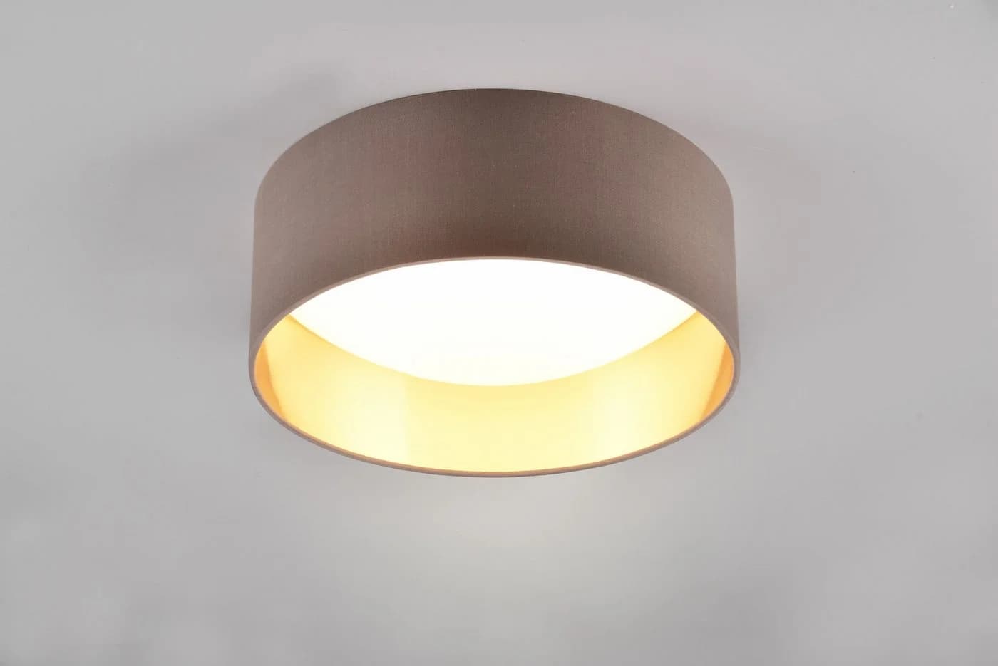 Reality Leuchten LED Deckenleuchte LOCARNO Taupe Modern - Bild 4