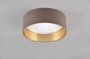 Reality Leuchten LED Deckenleuchte LOCARNO Taupe Modern Bild 5