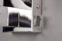 TRIO LEUCHTEN Wandleuchte KULA Badlampe IP44 Chrom Glas Bild 4